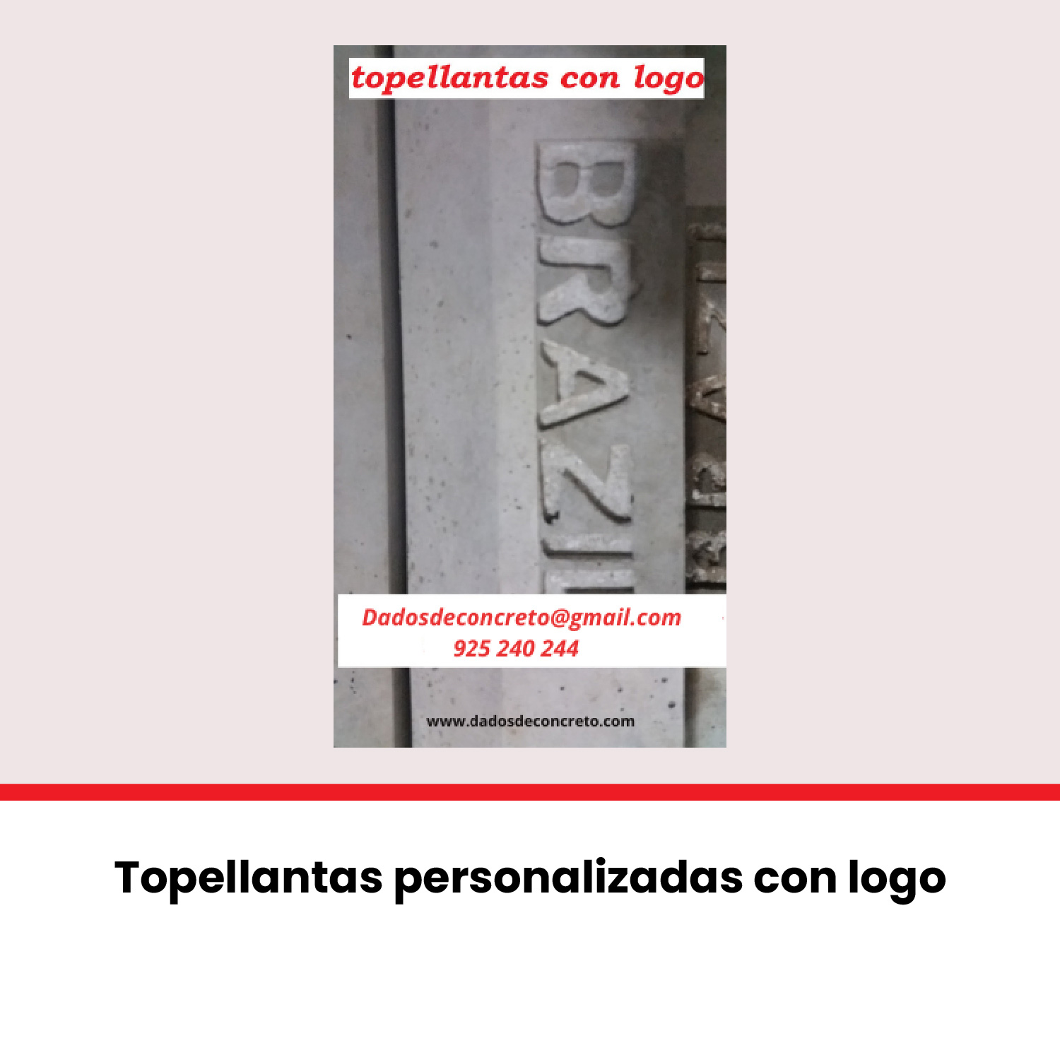 Imagen del producto TOPELLANTAS DE CONCRETO